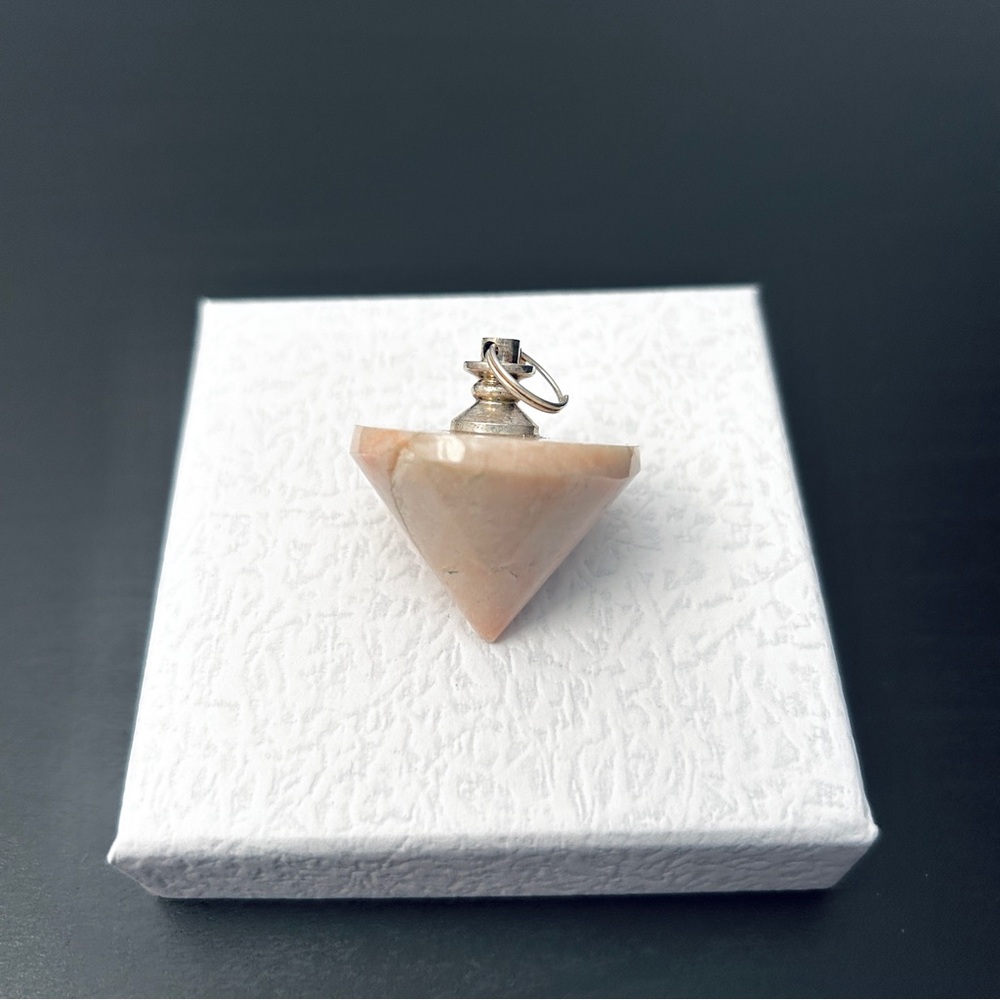 Crystal Moonstone Pendant